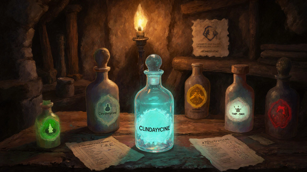 Clindamycin vs. Alternatives: A Detailed Antibiotic Comparison