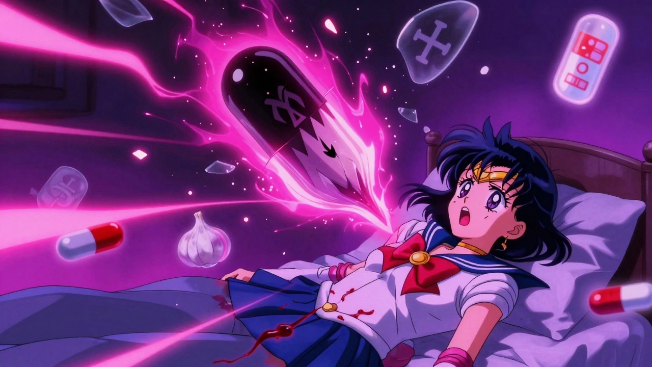 Garlic Supplements and Anticoagulants: What You Need to Know About Bleeding Risk