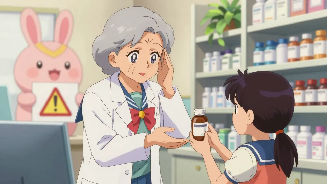 Anime doctor stopping patient from taking Dong Quai supplement safely